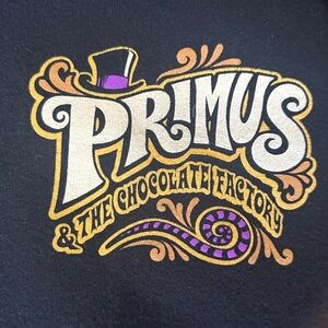 Primus “The Chocolate Factory” Tour 2014 Hoodie
Got at PDX Oregon Show